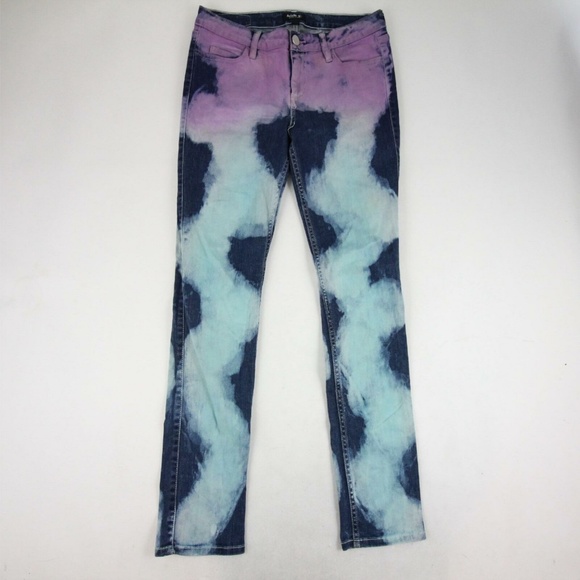 tie dye skinny jeans womens